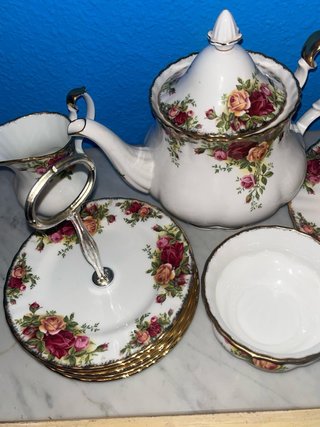 Vajilla Royal Albert Old Country Roses