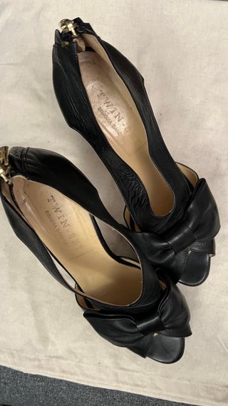 Tacones Twin-Set Negros Talla 38