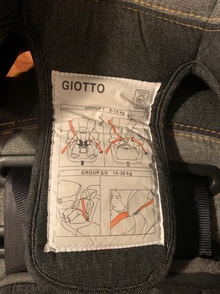 Silla Coche Bellelli Giotto Grupos 1/2/3