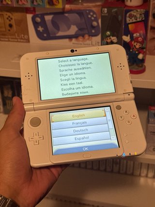 Nuovo Nintendo 3DS XL bianco (Doppio IPS)