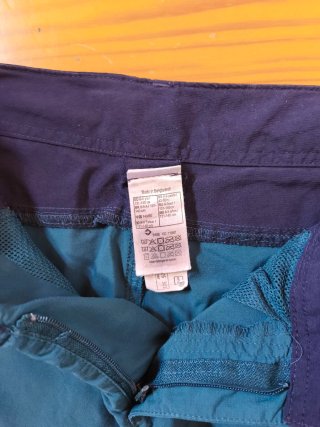 Pantalones de senderismo convertibles niño