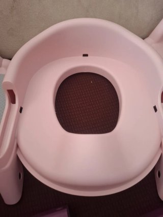 Escalera para bebé rosa