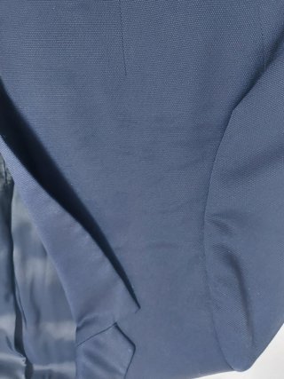 Traje de vestir azul Easy Wear Slim Fit usado.