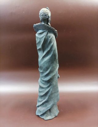Estatua Decorativa Mujer Africana Masai