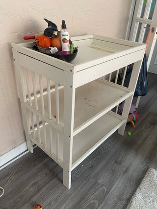 Cambiador Bebé IKEA Gulliver Blanco