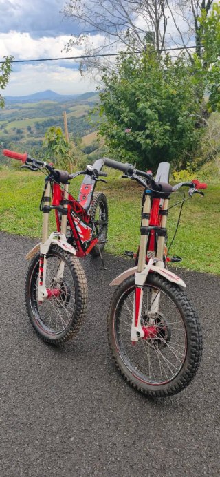 OSET 24R Moto de Trial Eléctrica