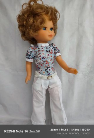 Ropita Muñeca Nancy Antigua
