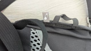 Mochila Trekking Quechua MH500 Negra Naranja