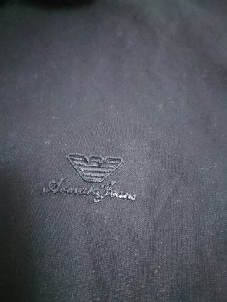 Camisa Polo Emporio Armani Negra