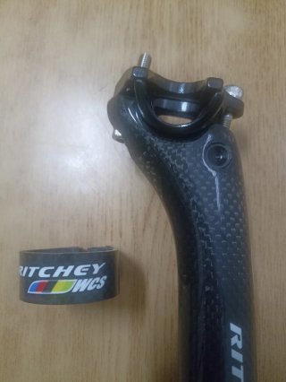 Nueva carbono tija ritchey wcs retroceso + cierre