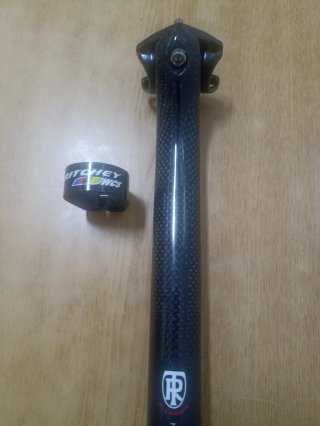 Nueva carbono tija ritchey wcs retroceso + cierre