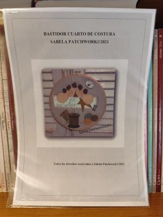 Patrón bastidor costura Sabela Patchwork
