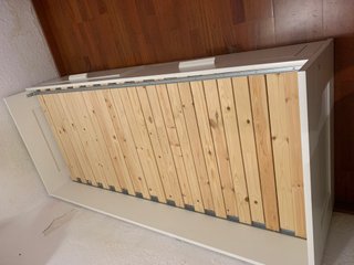 Cama individual Ikea con diván