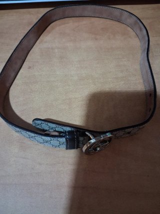 Cinturones Gucci Blanco GG Niña/o