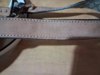 Cinturones Gucci Blanco GG Niña/o
