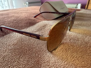Gafas de sol Michael Kors Aviador Doradas