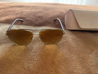 Gafas de sol Michael Kors Aviador Doradas