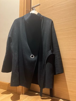 Abrigo Zara Negro Talla L