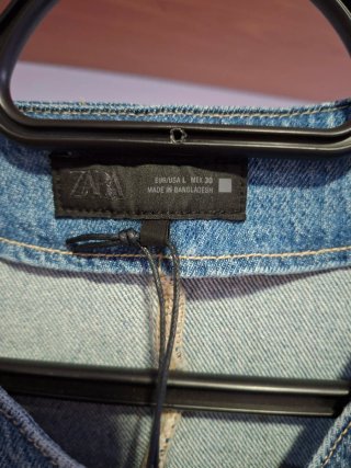 Chaleco vaquero Zara
