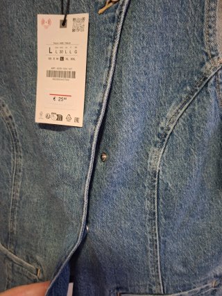 Chaleco vaquero Zara
