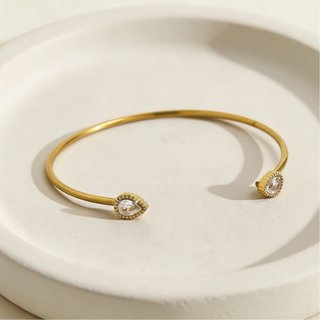 Brazalete Philla con circonitas nuevo