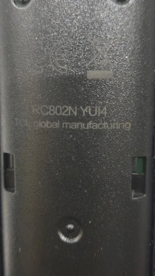Mando a distancia TCL / Thomson RC802N YU14
