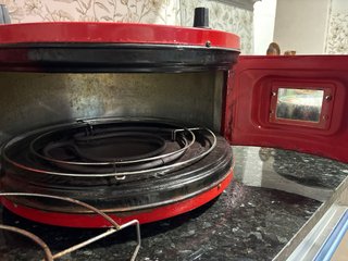 Horno Eléctrico Rojo