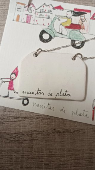 Collar Manitas de Plata