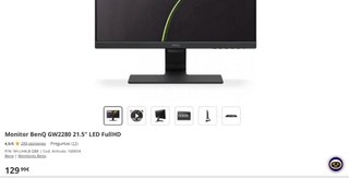 Monitor BenQ GW2280 21,5” LED FullHD