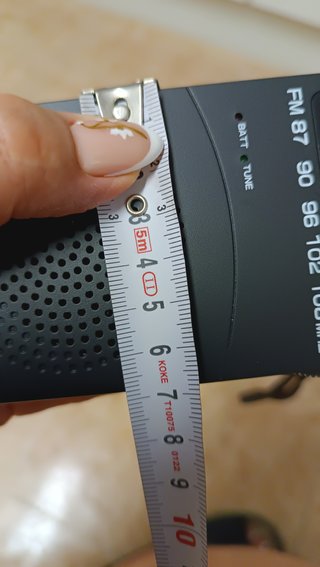 Radio Portátil PRUNUS J-166 AM/FM Negra