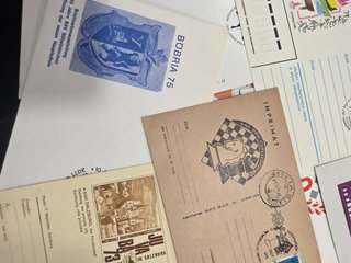 Lote de más de 100 sobres postales con sellos