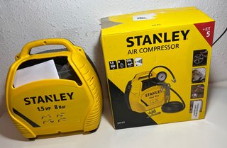 Compresor Stanley 1.5 HP 8 Bar + Kit