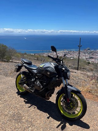 Yamaha MT-07 2016 Gris/Amarillo