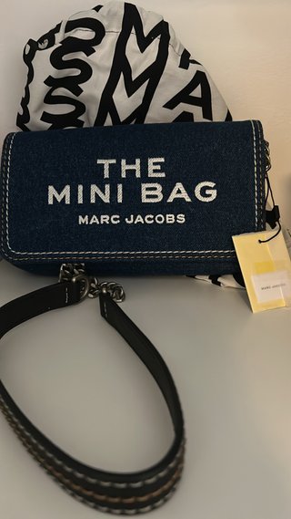 Bolso Marc Jacobs The Mini Bag Denim