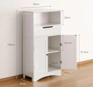 Mueble de baño blanco