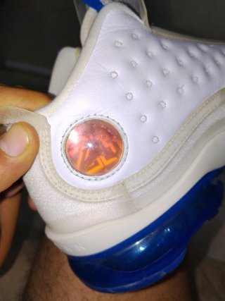 Jordan Zapatillas Blancas y Azules