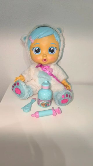Bebé Llorón Cristal con accesorios