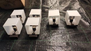 Lámparas Cubo G9 (Set de 4 lámparas)