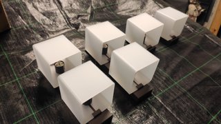 Lámparas Cubo G9 (Set de 4 lámparas)