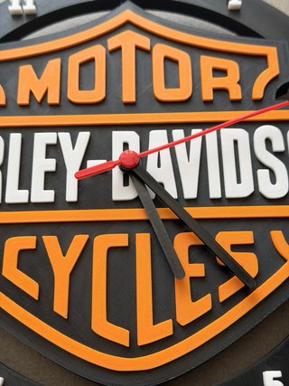 Orologio da Parete Harley-Davidson Silenzioso