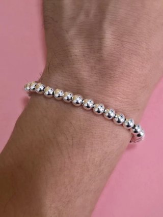 Pulsera de Bolas de Plata 925