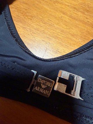 Biquíni Emporio Armani Preto