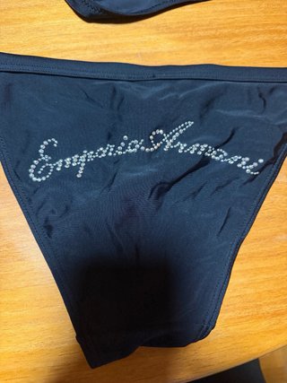 Biquíni Emporio Armani Preto