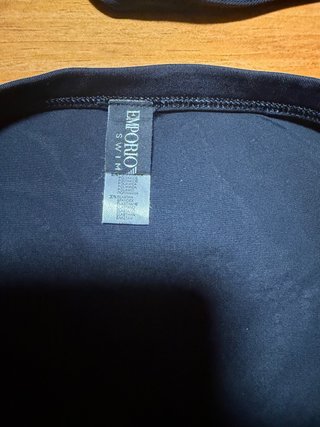 Biquíni Emporio Armani Preto