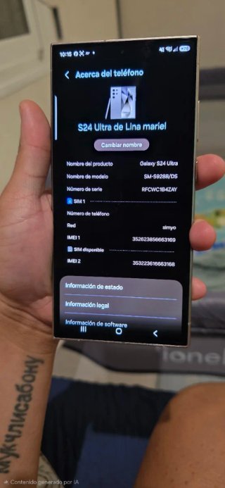 Samsung S24 Ultra Plata
