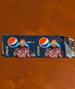 Etichetta Pepsi Messi Argentina 2 Litri