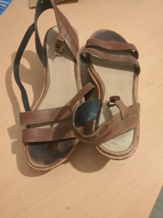 Sandalias Camper Piel Marrones