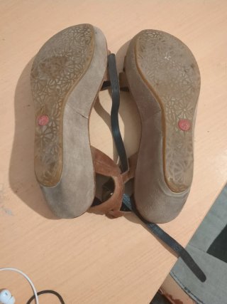 Sandalias Camper Piel Marrones