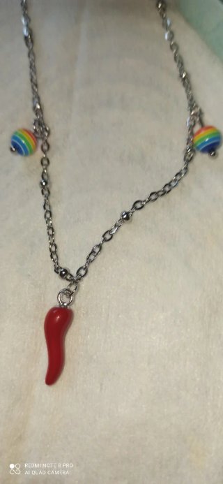 Collana donna con ciondoli
