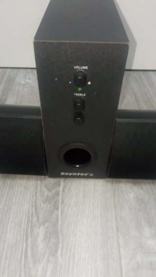 Altavoces 2.1 Sayntec Negros